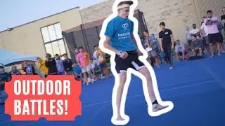 OUTDOOR TRICKING BATTLES? | NEO 7 Tricking Gathering