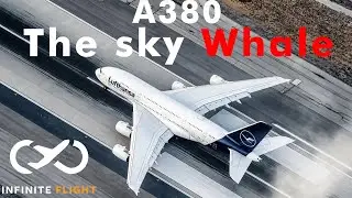 Infinite Flight Global |airbus a380 | california , united states airport | full flight gameplay