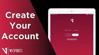 V1 Golf App: Create Your Account