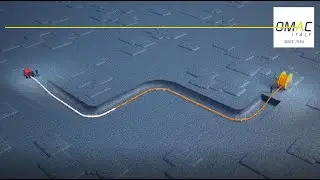Cable laying in open trench
