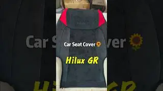 #HiluxGR #VelvetSeatCover #CarInteriorLuxury  #SeatProtection #CustomFit #autoparts #UAE #Iraq
