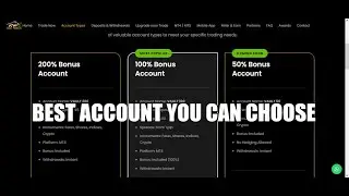 How to choose the best account type on VAULTS MARKET. #Vaultsmarket