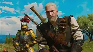 GERALT, GUILLAUME, MILTON & PALMERIN VS. GOLYAT [Cutscenes] [The Witcher 3] [Kampf #22]