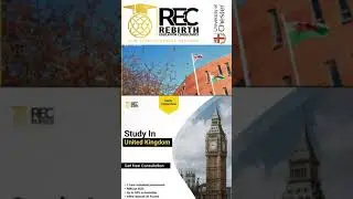 University of chester|Study in uk with Rebirth education consultants