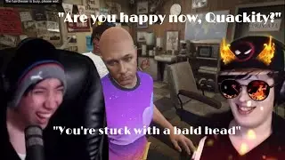 Quackity and BadBoyHalo play GTA V (Highlights)