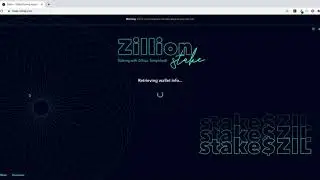 Zillion - Login and Mainnet Staking via ZilPay