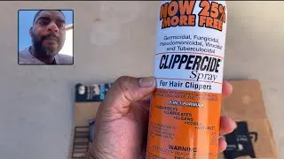 Clippercide Hair Clippers Cleaner Demo