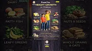 Height Growth in kids. Foods for Height Growth #height #ytshorts #trending #health #heightincrease