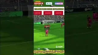 Zidane Free Kicks Evolution&radic; From FIFA 21 To FC 26 #freekickgoals #zinedinezidane #eafc26