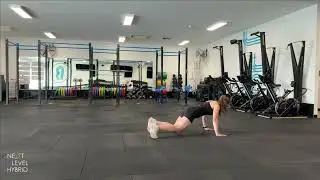 Burpee broad jump step up technique
