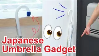 No more falling umbrellas!! Super GADGET!! #shorts #lifehack #japan