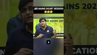 Doubt Session 🧐🧐 with VJ Sir | #vjsir #short #motivational #jeemains2023