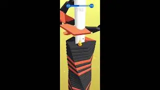 Don&rsquo;t blink 😳 one mistake = game over | satisfying stack ball live
