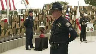 We are LIVE at our Annual Police and Fire Memorial Ceremony.