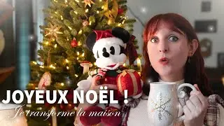 🎄 Je sors la déco de Noël ✨ Montage du sapin & ambiance féérique 🎁