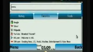Samsung Omnia: Bolt Beta Browser