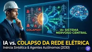 Setor El&eacute;trico 2030: Por que a IA &eacute; a &uacute;nica sa&iacute;da para o Colapso da Rede