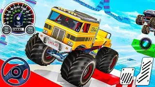 Monster Truck Stunt Racing 2024 - Mega Ramp Car Stunt Master Simulator - Android Gameplay #3