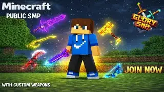 Join My Public SMP ⚔️🔥 | Custom Weapons SMP! #Minecraft #SMP #CustomWeapons