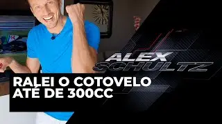 Ralando o cotovelo de Yamaha R3 300cc - Alex Schultz