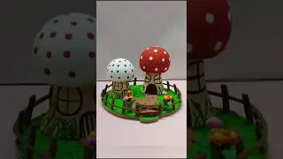 diy with light bulb 💡🍄Cute idea with a lamp #diy #craft #handmade #light bulb craft #mushroom #cute