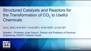 Structured Catalysts and Reactors for the Transformation of CO2 to Useful Chemicals | Webinar