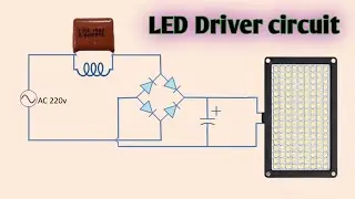 How to make led driver circuit at home 20 watt led driver