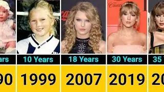 Taylor Swift Transformation 1 to 35 | Taylor Swift Evolution |