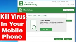 How To Scan Mobile For Virus In Hindi 2020 | how to scan mobile for virus through pc quick heal