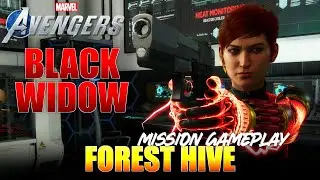 Marvel's Avengers | FOREST HIVE | Mission Gameplay | Black Widow