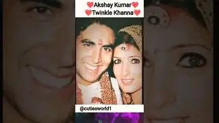 Akshay Kumar👈 ❤️ twinkle khanna real wedding pics  video 👈 || #shorts #viral #akshaykumar