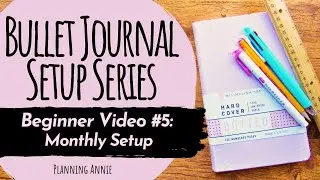 Bullet Journal Monthly Spreads
