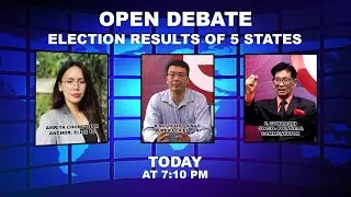 OPEN DEBATE on Election Results of 5 States | 4th Dec. 2023