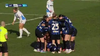 Inter - Sassuolo 3-0 | Andrés apre, Polli chiude il tris nerazzurro | #SerieAfemminile eBay