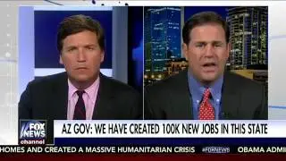 Doug Ducey Interviews With Tucker Carlson