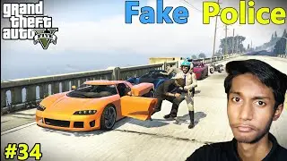 2 Racers Got Trapped By Fake Cops 😨 | Gta 5 Gameplay | #34