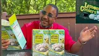 🍋😎LEMON COOLERS ARE BACK!!! Key Lime Tea Cookies Unboxing/Review #lemoncoolers #unboxing #foodreview