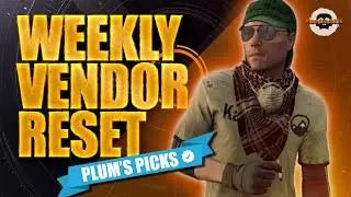 AWESOME SUPPORT and TANK GEAR - Weekly Vendor Reset - MUST BUYS - Division 2 - 25/10/2022