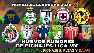 ✅ Ramón Juárez al CRUZ AZUL? Nuevo FICHAJE de León! Marcelo a PUMAS! y más | FICHAJES LIGA MX CL2026