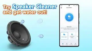 Speaker Cleaner #speakercleaner #waterremoval