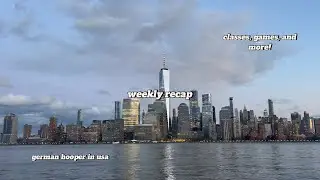Life as a German Athlete in New York | weekly recap #1 