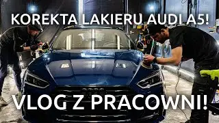 Korekta lakieru Audi | Vlog z MXowej pracowni!