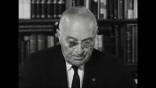 MP2002-520  Former President Truman Talks About War