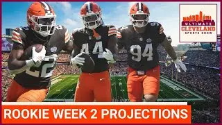 How will Mason Graham, Dylan Sampson & Harold Fannin Jr. perform in their 2nd ever NFL game?