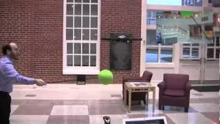 AR.Drone AutoPylot tracking green ball using Python