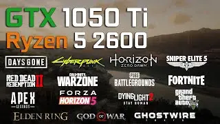 Nvidia GTX 1050 Ti - AMD Ryzen 5 2600 in 2022 - Test in 15 Games