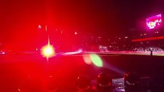 Brentford vs Tottenham light show 