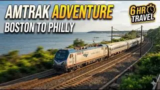 Amtrak Adventure aboard the Northeast Regional from Boston to Philly