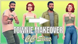 THE PANCAKES MAKEOVER 🥞 // Sims 4 Townie Makeover