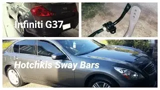 Infiniti g37 sway bars Install DIY| Best Mod for under 500$ Hotchkis sway bars g37x sedan